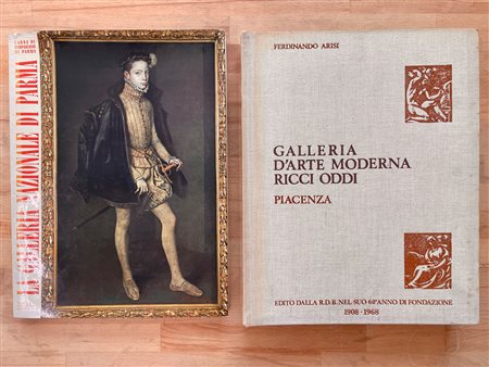 GALLERIA D'ARTE MODERNA RICCI ODDI E GALLERIA NAZIONALE DI PARMA - Lotto unico di 2 cataloghi