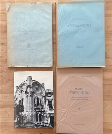 IMPORTANTI FIGURE CULTURALI PARMENSI - Lotto unico di 4 rare edizioni