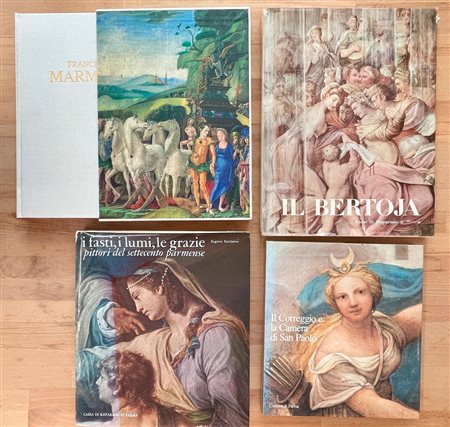 PITTURA ANTICA A PARMA - Lotto unico di 4 cataloghi