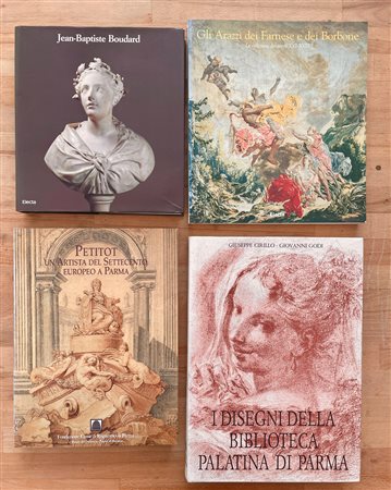 ARTE E ARTISTI A PARMA - Lotto unico di 4 cataloghi