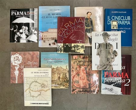 ARTE, STORIA E CULTURA A PARMA - Lotto unico di 2 cartoni