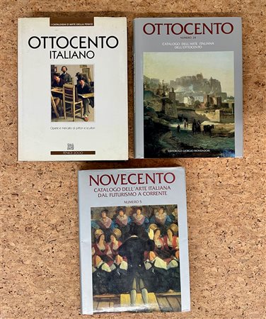 PITTURA DI OTTOCENTO E NOVECENTO - Lotto unico di 3 cataloghi