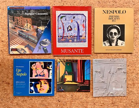 ARTE ITALIANA DEL CONTEMPORANEA - Lotto unico di 6 cataloghi