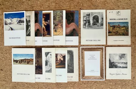 PITTURA DEL XX E XXI SECOLO - Lotto unico di 14 cataloghi