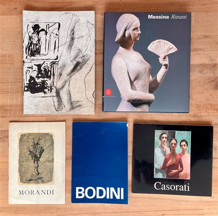 ARTE ITALIANA DEL DOPOGUERRA - Lotto unico di 5 cataloghi