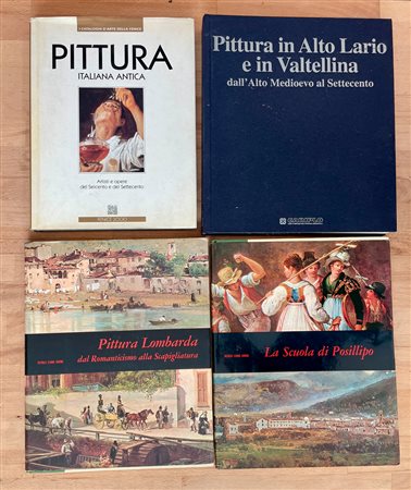 PITTURA ITALIANA ANTICA E MODERNA - Lotto unico di 4 cataloghi