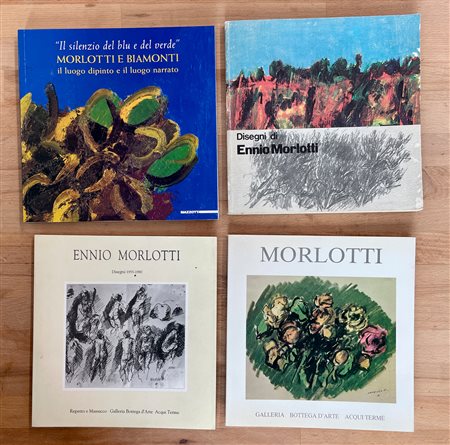 ENNIO MORLOTTI - Lotto unico di 4 cataloghi