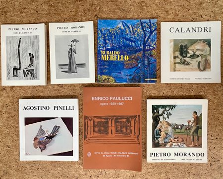 ARTE ITALIANA DEL XX SECOLO - Lotto unico 7 cataloghi