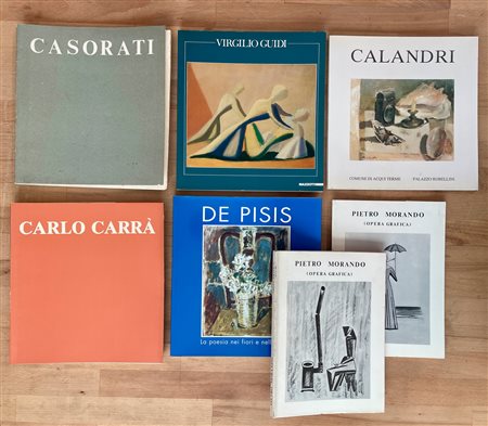 ARTE FIGURATIVA DEL XX SECOLO - Lotto unico di 7 cataloghi
