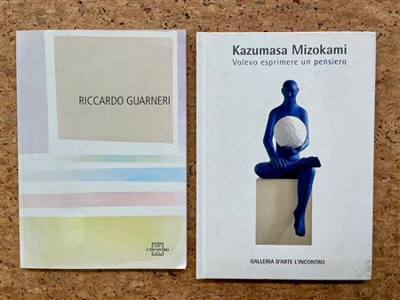 RICCARDO GUARNERI E KAZUMASA MIZOKAMI - Lotto unico di 2 cataloghi