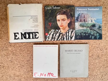 PITTURA ITALIANA DEL XX SECOLO - Lotto unico di 5 cataloghi