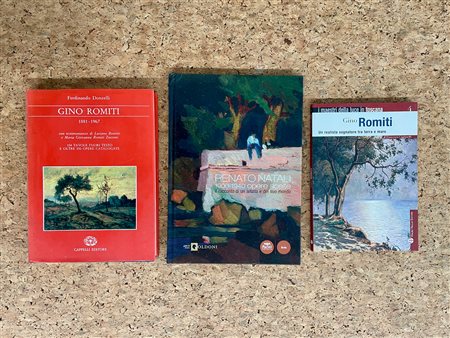 GINO ROMITI E RENATO NATALI - Lotto unico di 3 cataloghi