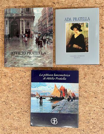 ATTILIO E ADA PRATELLA - Lotto unico di 3 cataloghi