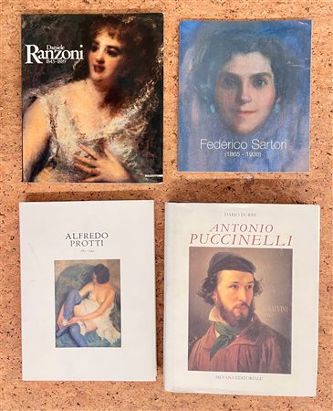 PITTORI ITALIANI DELL'OTTOCENTO - Lotto unico di 4 cataloghi