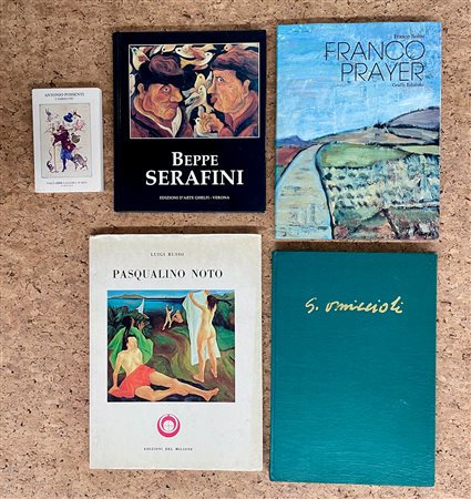 ARTE ITALIANA DEL DOPOGUERRA - Lotto unico di 5 cataloghi