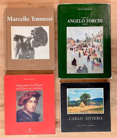 PITTURA E SCULTURA DELL'800 - Lotto unico di 4 cataloghi