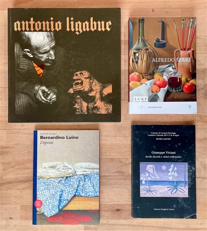 ARTE FIGURATIVA ITALIANA - Lotto unico di 4 cataloghi