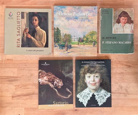 PITTURA DELL'OTTOCENTO - Lotto unico di 5 cataloghi