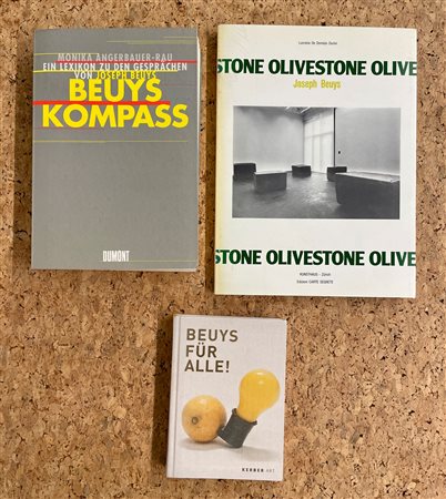 JOSEPH BEUYS - Lotto unico di 3 cataloghi