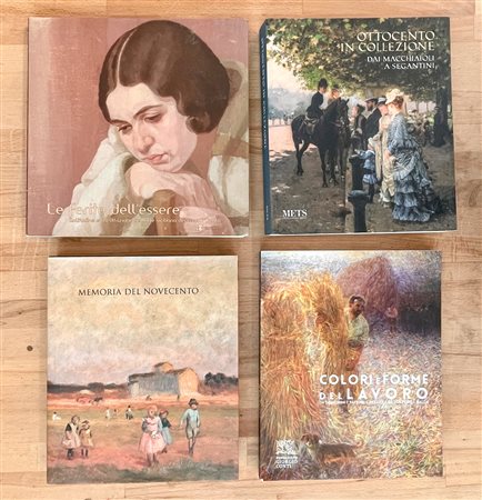 ARTE DELL'OTTOCENTO - Lotto unico di 4 cataloghi