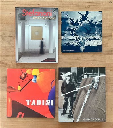 ARTE ITALIANA DEL DOPOGUERRA - Lotto unico di 4 cataloghi