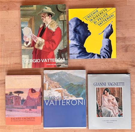 PITTURA DI PRIMO NOVECENTO - Lotto unico di 5 cataloghi