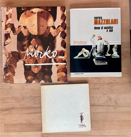 ENRICO MAZZOLANI E MIRKO BASALDELLA - Lotto unico di 3 cataloghi