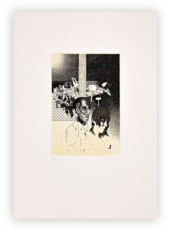 GIANFRANCO FERRONI (1927-2001) - Cognizione della tortura II, 1966