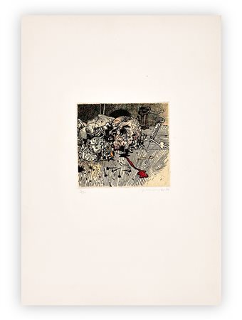 GIANFRANCO FERRONI (1927-2001) - Olocausto, 1964-1970