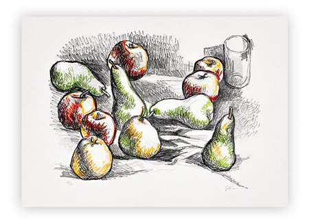 RENATO GUTTUSO (1911-1987) - Natura morta, 1975