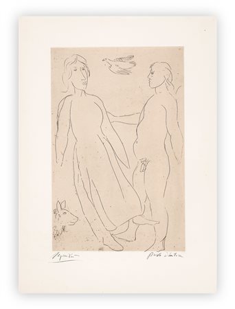 GIACOMO MANZÙ (1908-1991) - Senza Titolo