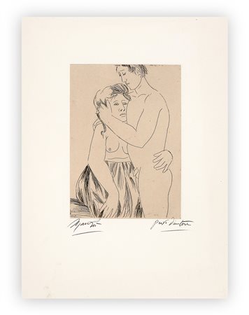 GIACOMO MANZÙ (1908-1991) - Senza Titolo