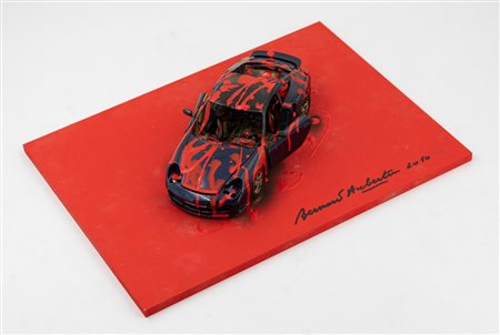 BERNARD AUBERTIN (1934-2015) - Voiture brulée, 2010