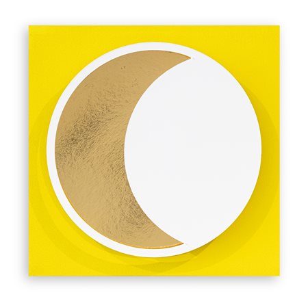 BRUNO BANI (1964) - Inside yellow gold white, 2022