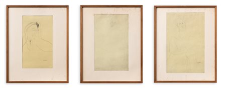 AMEDEO MODIGLIANI - Lotto unico di 3 riproduzioni