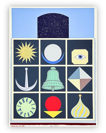 LUCIO DEL PEZZO (1933-2020) - Russia come rosso, bello, 1994