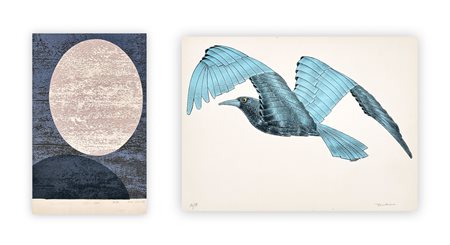 AUTORI VARI (ALDO TURCHIARO E RINO CRIVELLI) - Lotto unico di 2 opere