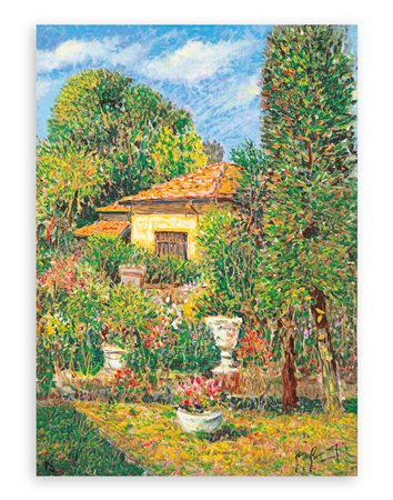GIOVAN FRANCESCO GONZAGA (1921-2007) - Il mio giardino
