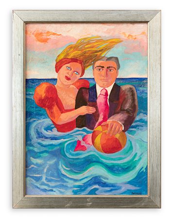 DANIELA ROMANO (1947-2009) - Fidanzati al mare