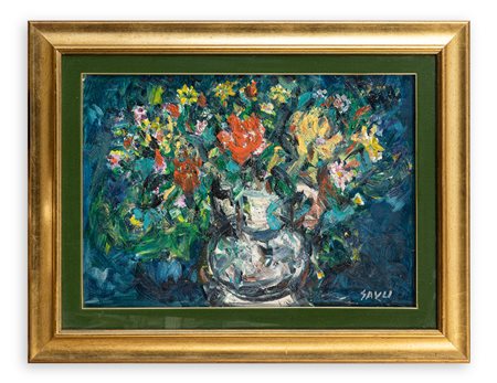 PIERO GAULI (1916-2012) - Fiori di campo, 1990