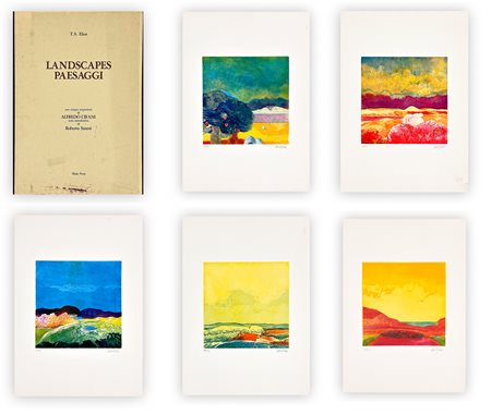 ALFREDO CIFANI (1939) - Landscapes (paesaggi), 1981