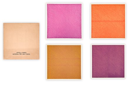 GOTTARDO ORTELLI (1938-2003) - Materiali per una poesia, 1974