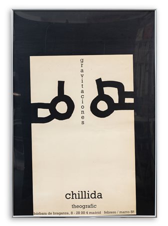 EDUARDO CHILLIDA (1924-2002) - Chillida theografic gravitaciones, 1988