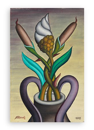 ANTON PLEMELJ (1923) - Senza Titolo, 1975