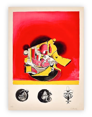 GRAHAM SUTHERLAND (1903-1980) - Rock form, 1976