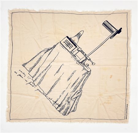 MAN RAY (1890-1976) - Senza Titolo (Ni pain - ni froid - grandeur et volupté), 1976