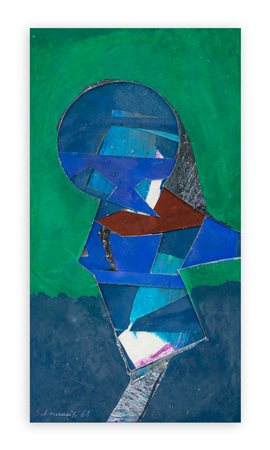 PAOLO SCHIAVOCAMPO (1924-2022) - Senza Titolo, 1968