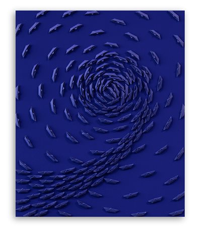 RICCARDO GUSMAROLI (1963) - Vortice Blu