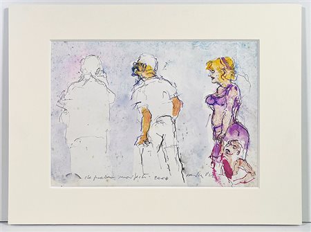 WALTER PIACESI, "AppuntI PER FIGURE CHE GUARDANO", 2008