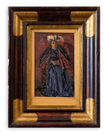 GIULIO CISARI (1892-1979) - Bozzetto per il quadro dell'Ospedale Maggiore, 1939